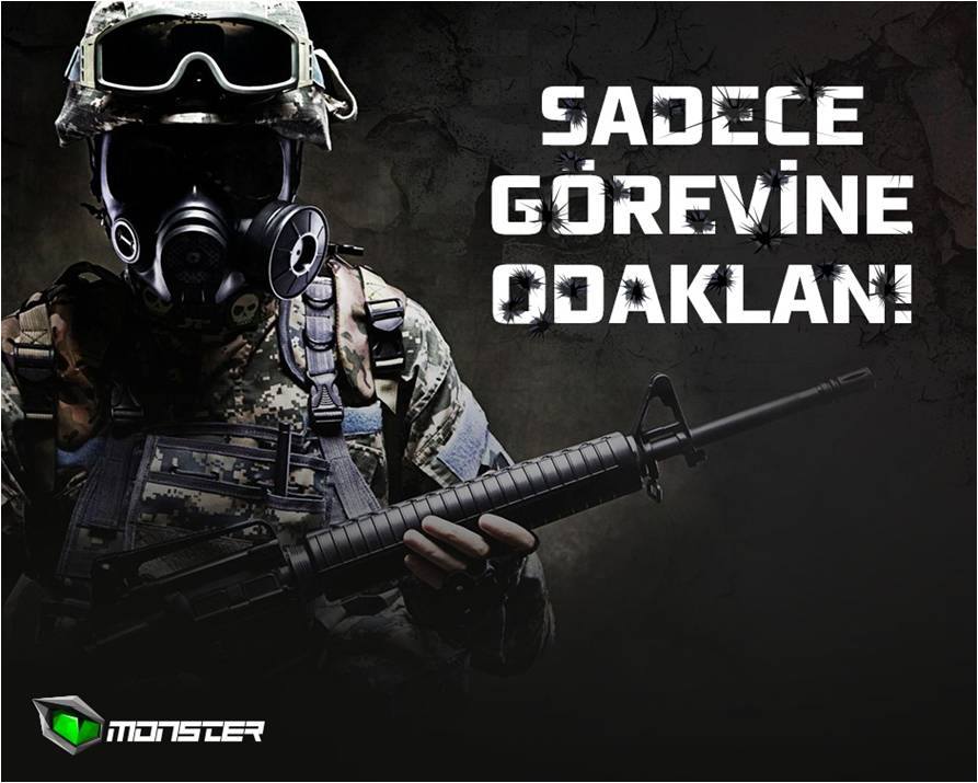 Monster-Sadece-Gorevine-Odaklan