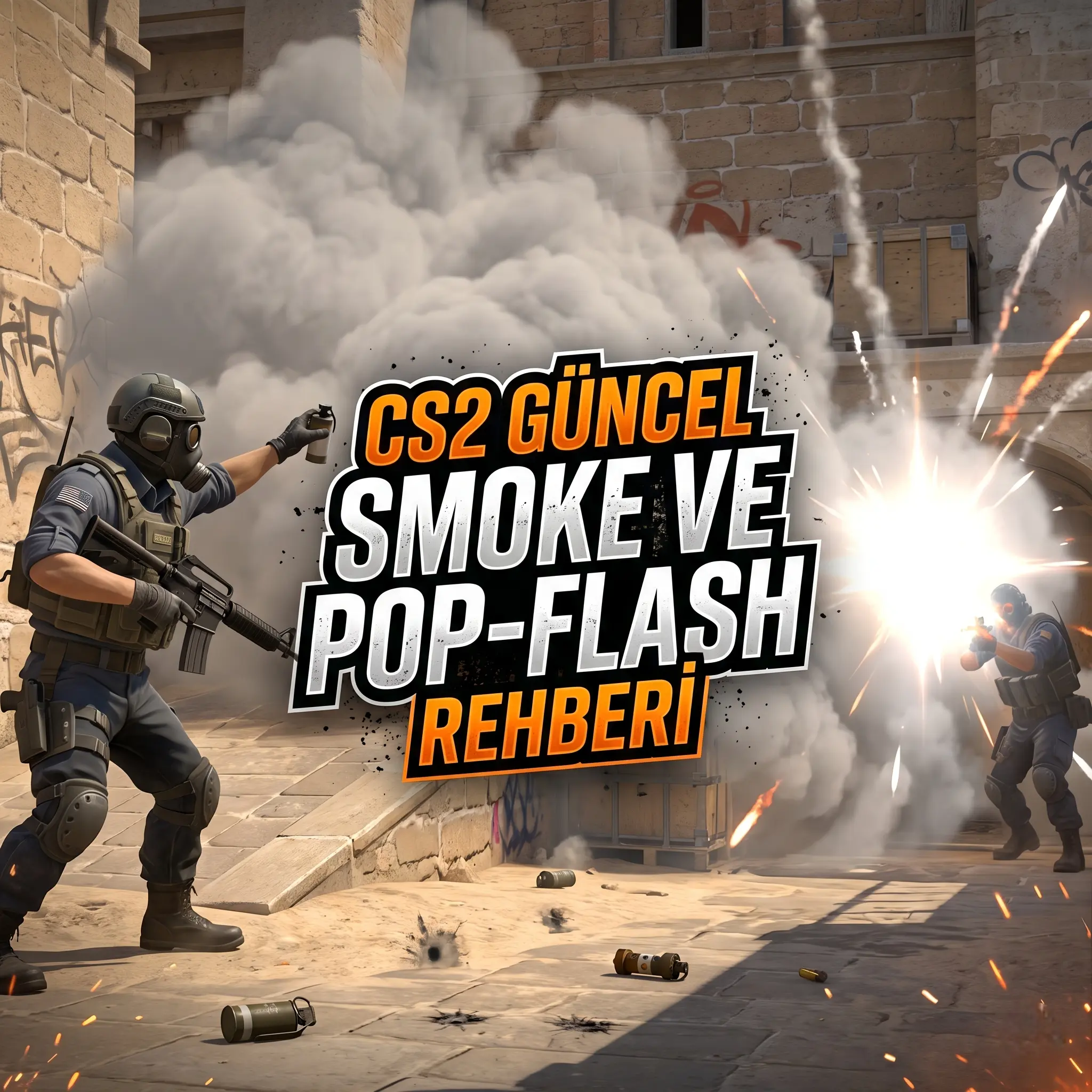 CS2 Güncel Smoke ve Pop-Flash Rehberi