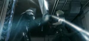 Cloud, Sephiroth ile Karşı Karşıya