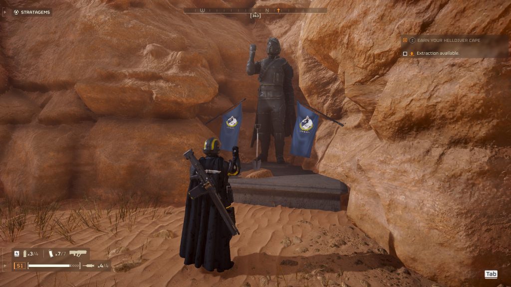 helldivers gizli heykel ve gereçler