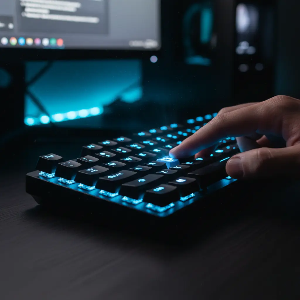 Klavye Işığı Nasıl Açılır?