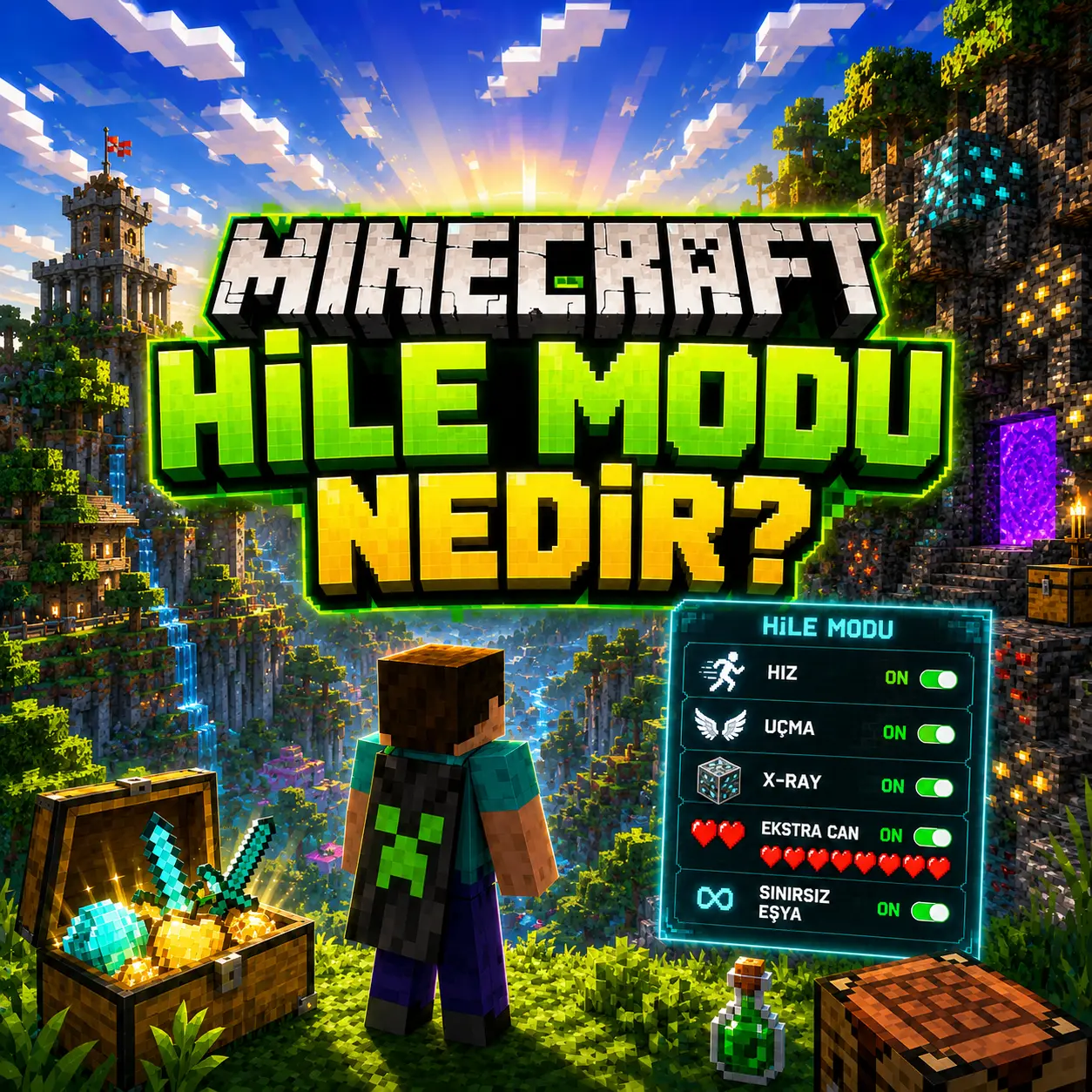 MİNECRAFT HİLE MODU