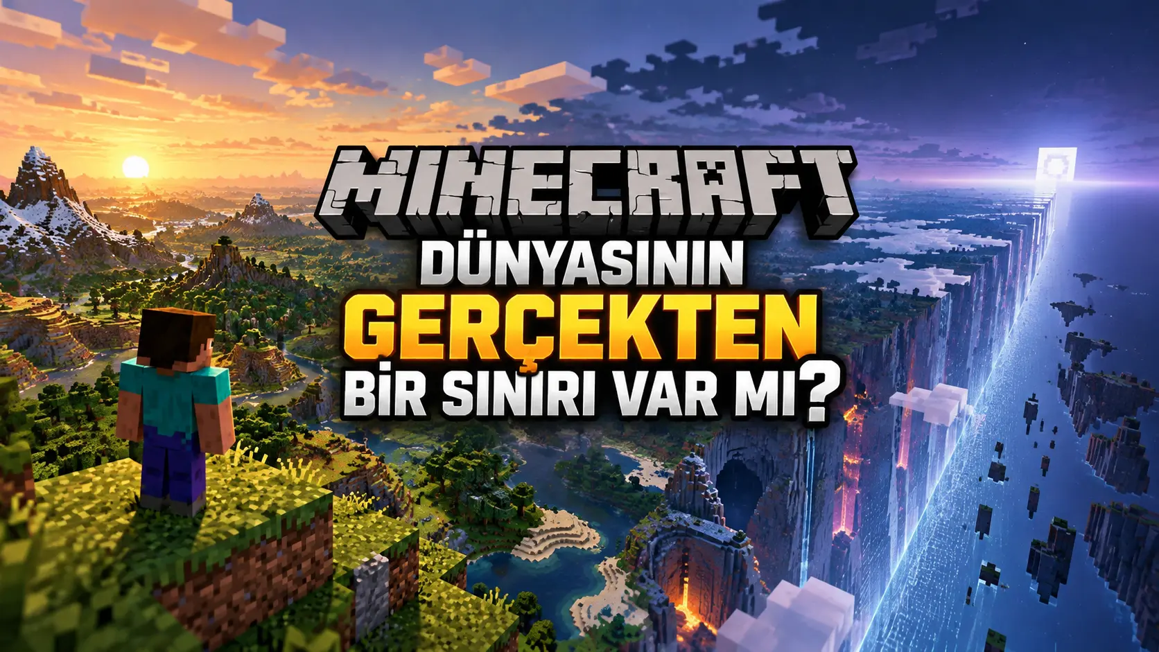 Minecraft Dünyasının Gerçekten Bir Sınırı Var mı?