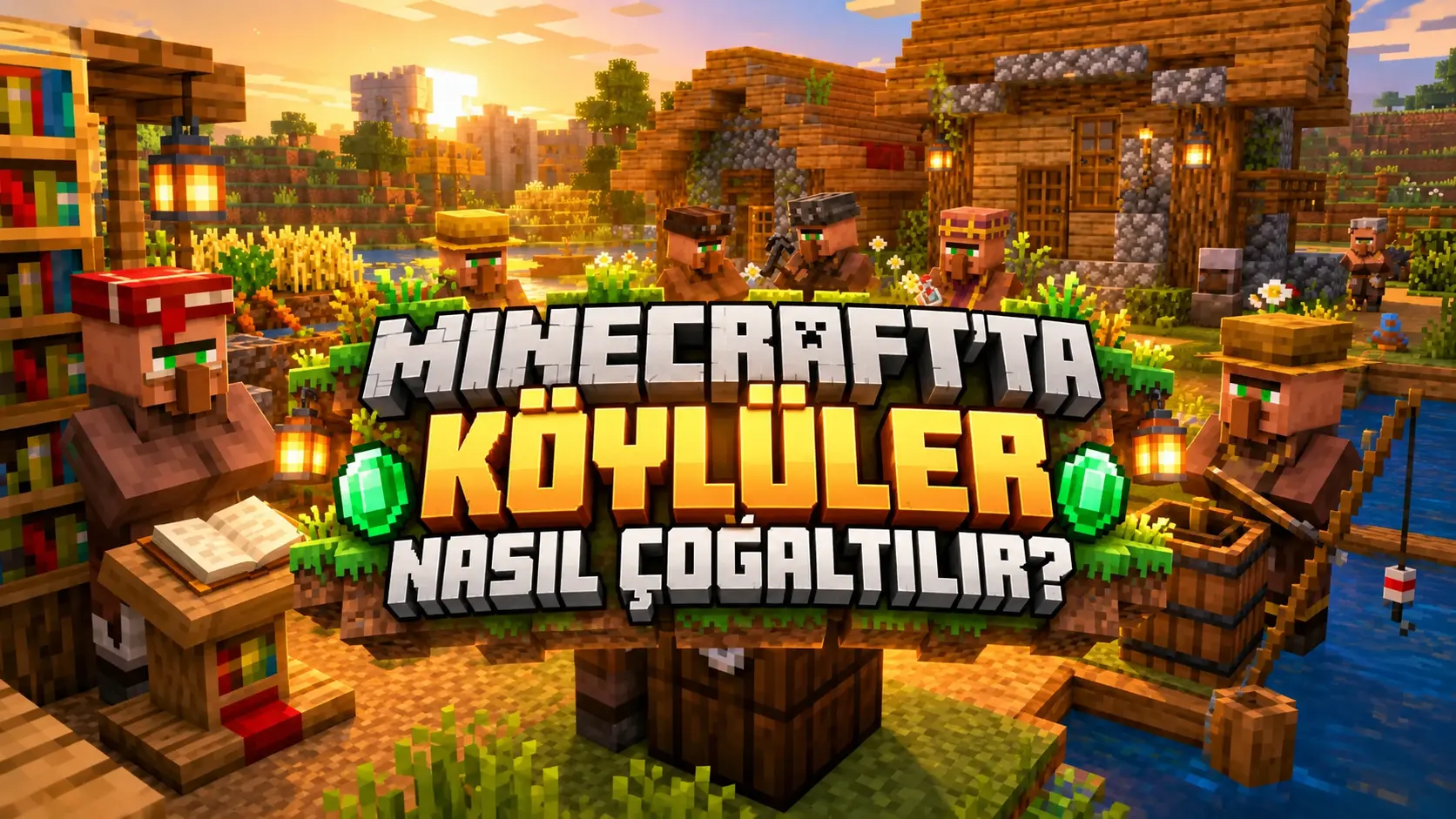 Minecraft’ta Köylüler Nasıl Çoğaltılır?
