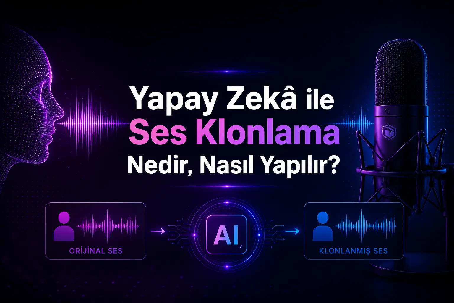 Yapay Zekâ ile Ses Klonlama Nedir, Nasıl Yapılır