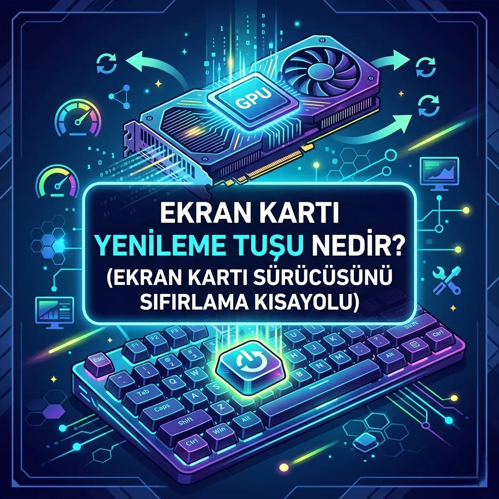 ekran kartı yenileme tuşu nedir