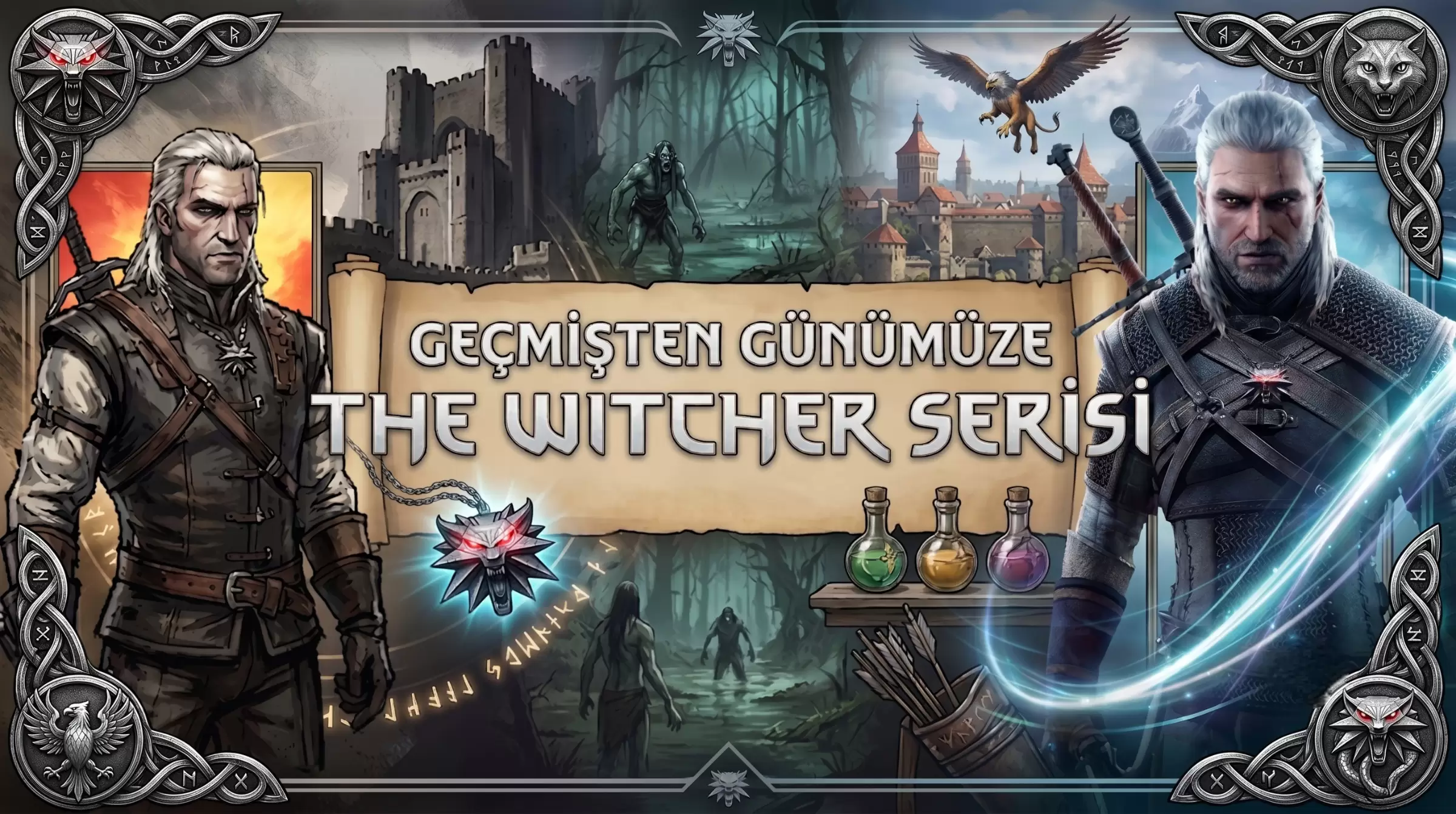 geçmişten günümüze the witcher serisi