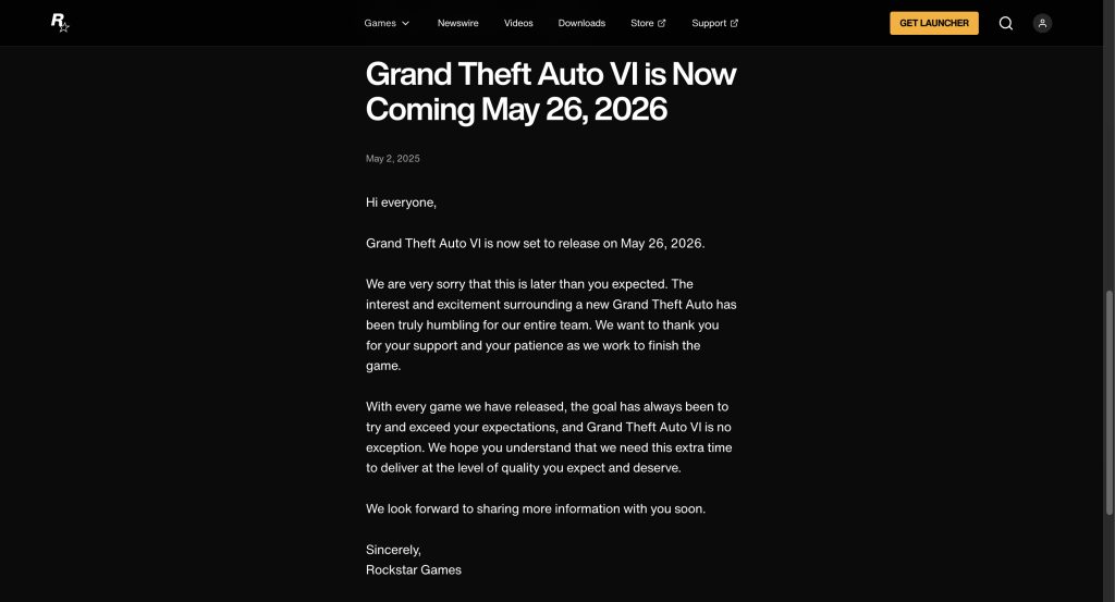 gta 6 çıkış tarihi