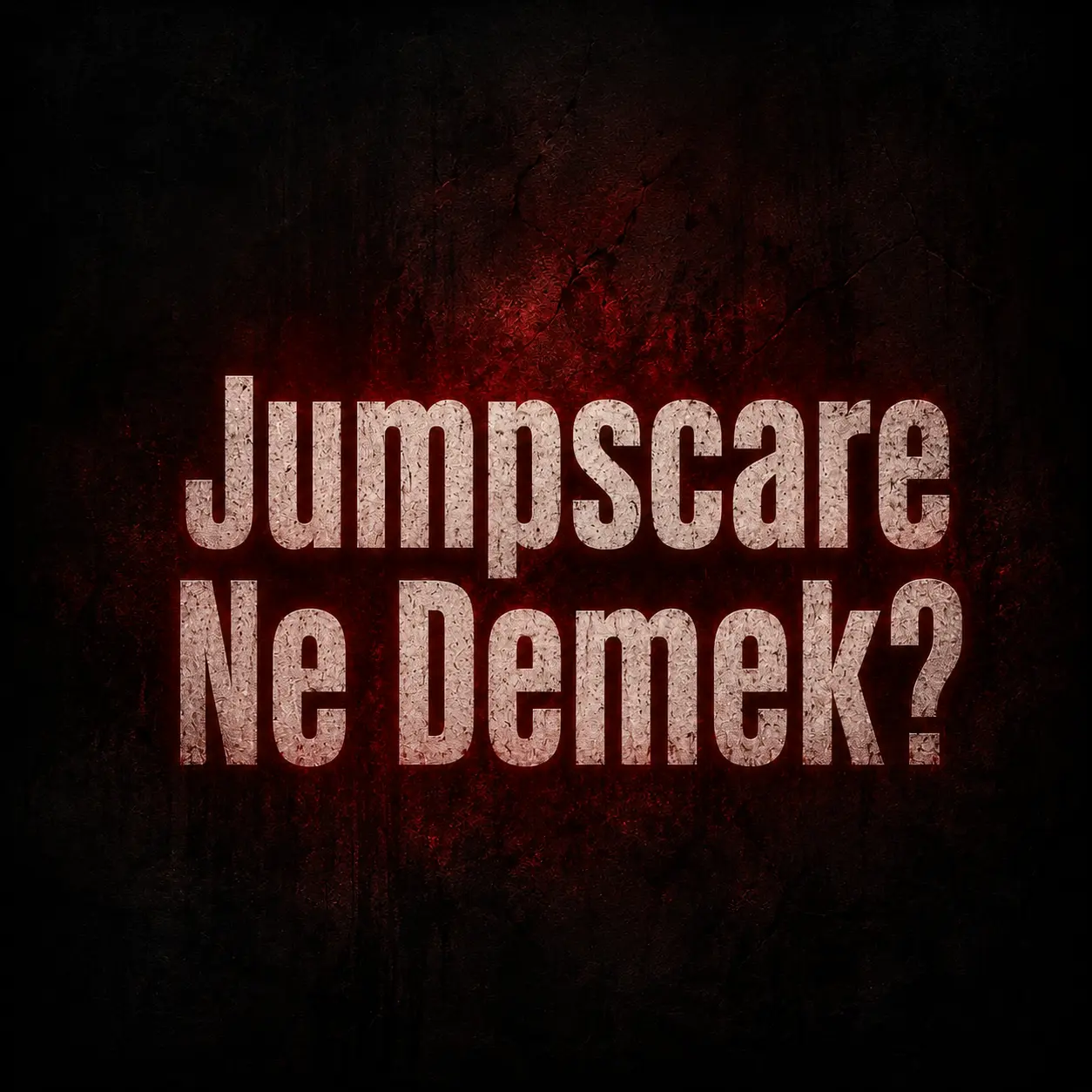 jumpscare ne demek