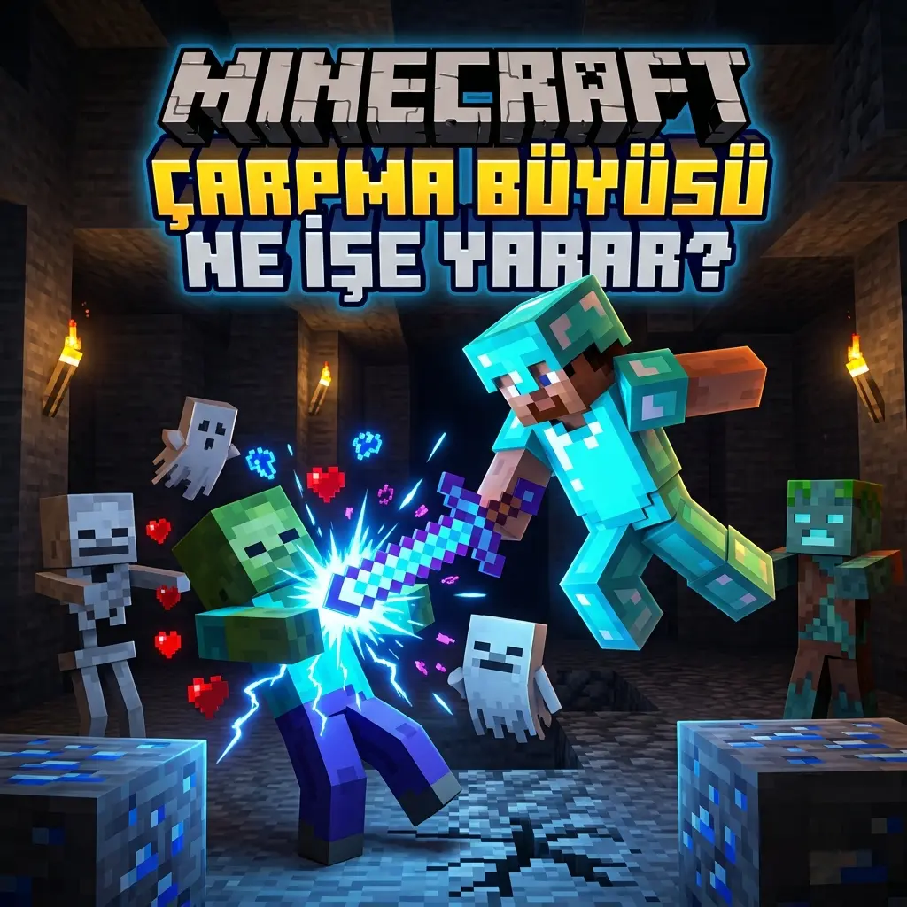 minecraft çarpma büyüsü ne işe yarar