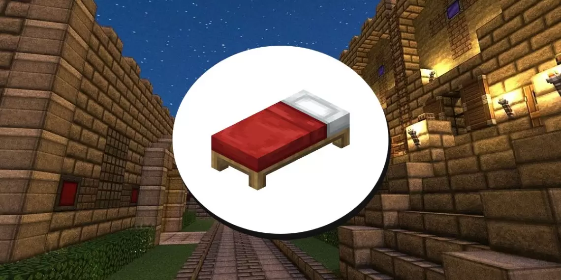 minecraft-yatak-yapimi